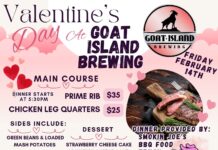 Goat Island hosting special Valentine’s Celebration for beer lovers