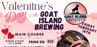 Goat Island hosting special Valentine’s Celebration for beer lovers