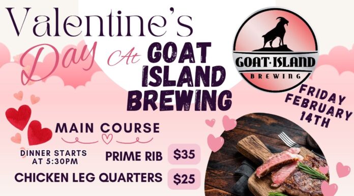 Goat Island hosting special Valentine’s Celebration for beer lovers