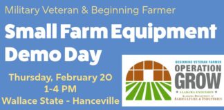 Hands-on small farm equipment training workshop for beginning farmers and veterans Feb. 20