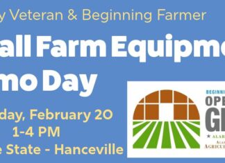 Hands-on small farm equipment training workshop for beginning farmers and veterans Feb. 20