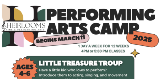 Heirlooms Fine & Performing Arts to launch 12-week Performing Arts Camp in March