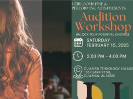 Heirlooms Fine & Performing Arts to host Audition Workshop Feb. 15