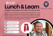 Chamber hosting ‘Keeping Your Body Healthy at Work’ Lunch & Learn Feb. 25