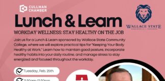 Chamber hosting ‘Keeping Your Body Healthy at Work’ Lunch & Learn Feb. 25
