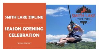 Smith Lake Zip Line Adventures kicks off season with free, family-friendly celebration May 3