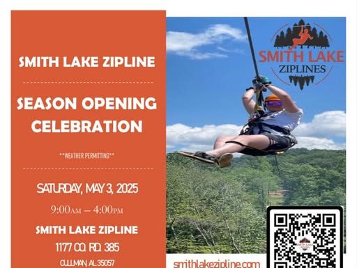 Smith Lake Zip Line Adventures kicks off season with free, family-friendly celebration May 3