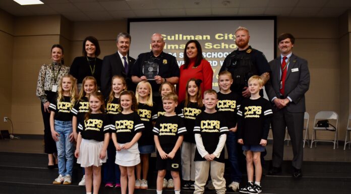 Marshall honors CCPS for Safe Schools award