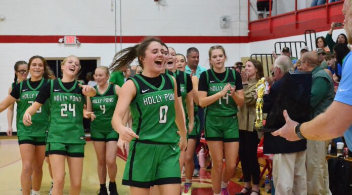 PREP BASKETBALL: Holly Pond topples Vinemont 54-42 to win area title