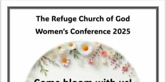 The Refuge Church of God Women’s Conference 2025 set for March 1