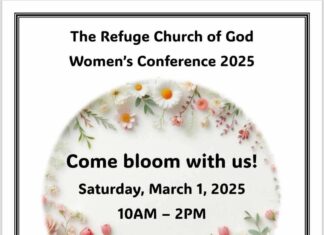 The Refuge Church of God Women’s Conference 2025 set for March 1