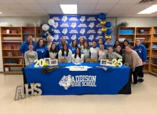 PREP SOFTBALL: Addison’s Evans signs with Lurleen B. Wallace