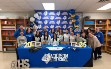 PREP SOFTBALL: Addison’s Evans signs with Lurleen B. Wallace