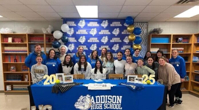 PREP SOFTBALL: Addison’s Evans signs with Lurleen B. Wallace