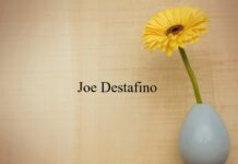 Obituary: Joe Destafino