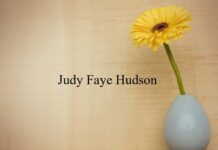 Obituary: Judy Faye Hudson