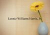 Obituary: Lonnie Williams Harris, Jr.