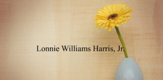 Obituary: Lonnie Williams Harris, Jr.