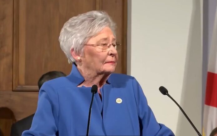 Screenshot 2025-02-04 190541 Gov. Kay Ivey delivered the 2025 State of the State address on Tuesday night, Feb. 4. (Screen capture/WVTM13)