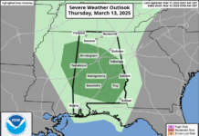 Severe weather outlook Thursday through early Sunday