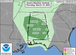 Severe weather outlook Thursday through early Sunday