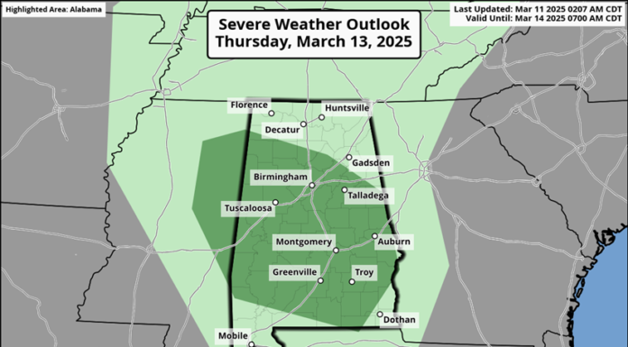 Severe weather outlook Thursday through early Sunday