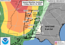 Severe weather begins this evening with outbreak Saturday into Sunday morning