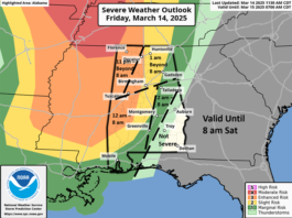 Severe weather begins this evening with outbreak Saturday into Sunday morning