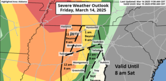 Severe weather begins this evening with outbreak Saturday into Sunday morning
