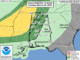 Showers and thunderstorms this evening into Monday