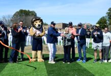 ‘It’s a great day to be a Lion’: Wallace State cuts ribbon on new turf baseball field