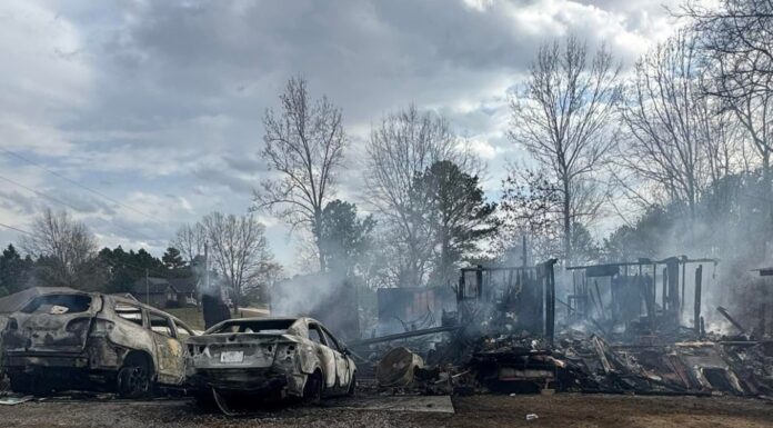 Local family loses home to fire Rick and Draima Whitmire lost their home, cars and belongings in a house fire on Thursday, March 13, in the Hidden Lake subdivision in Cullman County. (contributed by family)