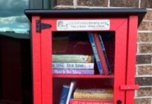 Another Little Free Library on the way