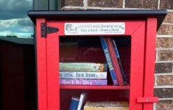 Another Little Free Library on the way