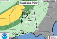 Warming temperatures with storms late this weekend