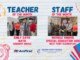Davis, Kimbril named February CCBOE/AmFirst Teacher, Staff Member of the Month