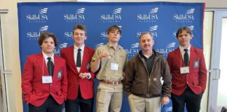 CATA students participate in SkillsUSA North District Competition