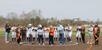 Wallace State cuts ribbon on new softball field