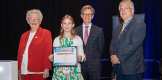 West Elementary’s Lauren Hughes wins statewide Governor’s App Challenge