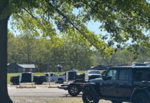 (Update) ALEA releases IDs of all involved in fatal Smith Lake boat crash A helicopter lands near Smith Lake following Wednesday morning’s boat crash. (Courtesy of WHNT19)