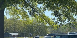 (Update) ALEA releases IDs of all involved in fatal Smith Lake boat crash A helicopter lands near Smith Lake following Wednesday morning’s boat crash. (Courtesy of WHNT19)