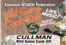 Alabama Wildlife Federation hosting inaugural Wild Game Cook-Off April 3
