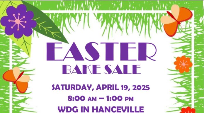 Easter Bake Sale April 19 to support Hanceville Elementary Archery Team’s Nationals trip