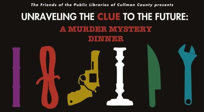 Put your detective skills to the test at Clue-themed murder mystery dinner April 10
