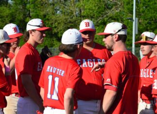 PREP BASEBALL PLAYOFFS: No. 7 Vinemont splits doubleheader at Phil Campbell, game 3 set for Monday
