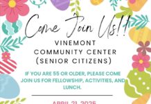 Vinemont hosting Easter luncheon for seniors April 21