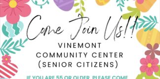 Vinemont hosting Easter luncheon for seniors April 21