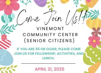 Vinemont hosting Easter luncheon for seniors April 21