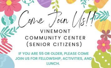 Vinemont hosting Easter luncheon for seniors April 21