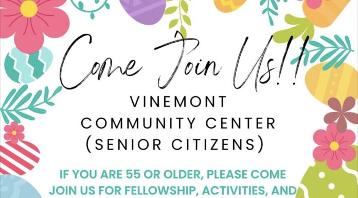 Vinemont hosting Easter luncheon for seniors April 21